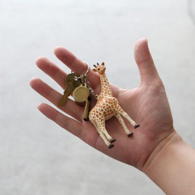 画像2: Animal Keyring “Giraffe” アニマルキーリング “キリン”