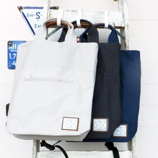 かわいいリュックにもトートにもなる2WAYリュック型トートバッグ入荷。